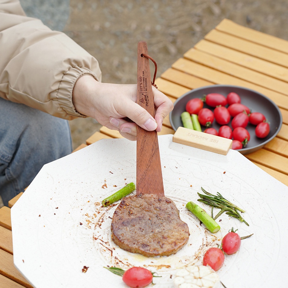 Espátula de Madera para Acampa - Camping Outdoor Cooking Equipment reseña y precio