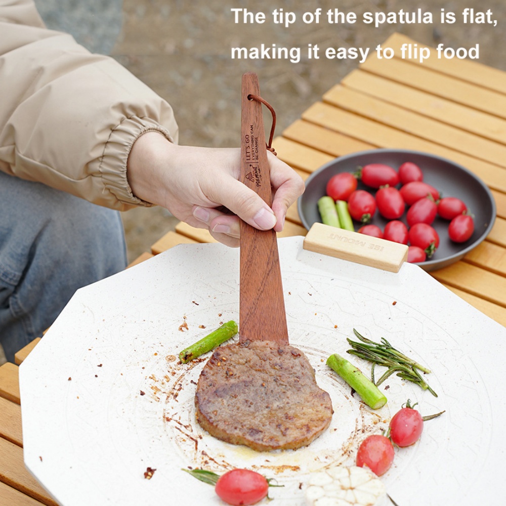 Espátula de Madera para Acampa - Camping Outdoor Cooking Equipment reseña y precio