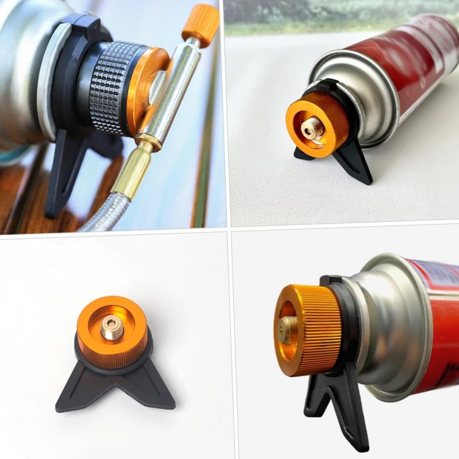 Adaptador de Tanque de Propano - Camping Cooking Fuel reseña y precio