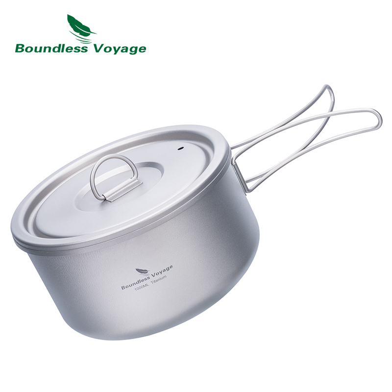 Olla de Camping de titanio Bou - Camping Cooking Pot reseña y precio