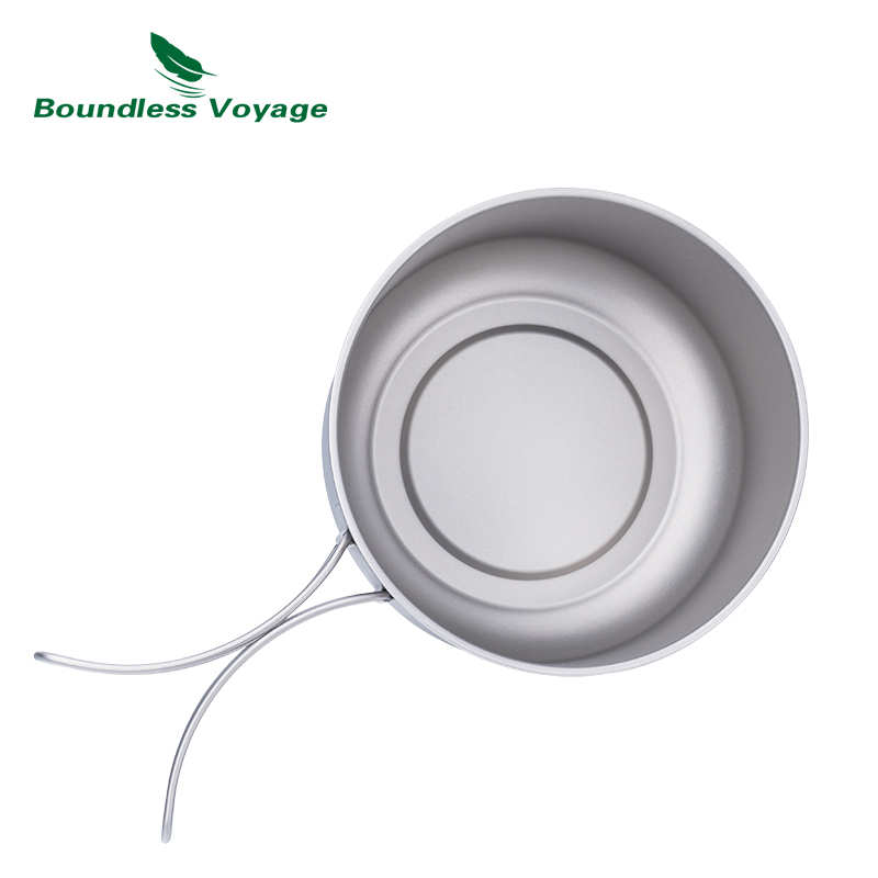 Olla de Camping de titanio Bou - Camping Cooking Pot reseña y precio