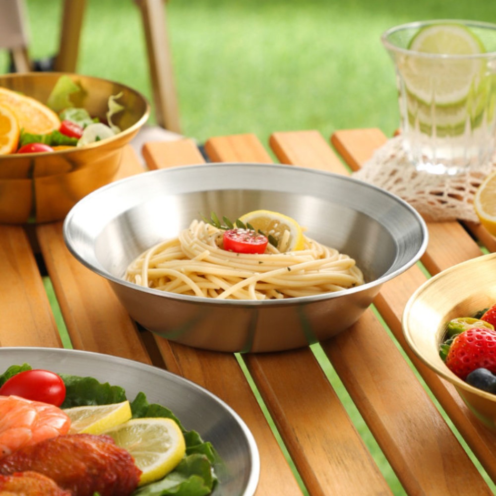 Juego de cubiertos de acero in - Camping Cooking Disc reseña y precio