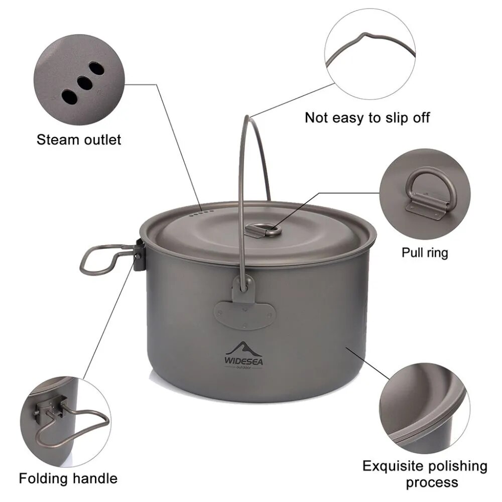 AliExpress Collection Widesea- - Camping Cooking Set Large reseña y precio