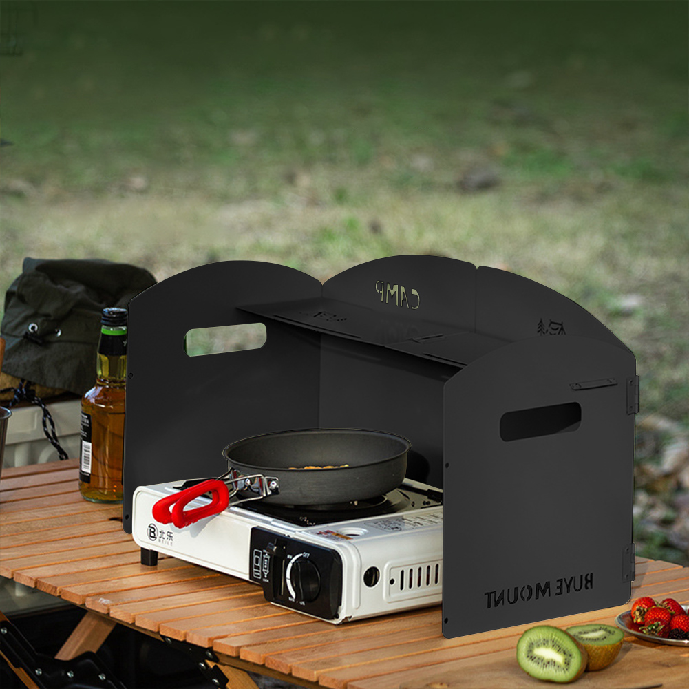 Parabrisas plegable para estuf - Camping Cooking Fuel reseña y precio