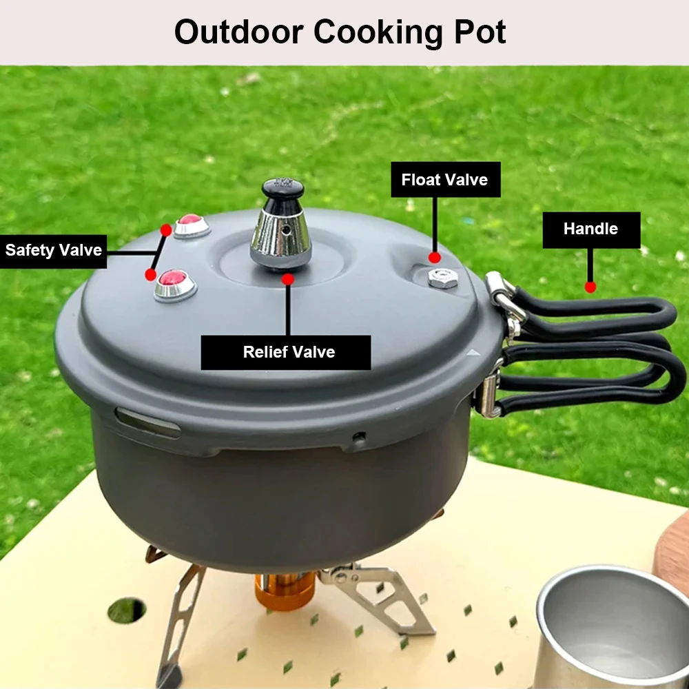 Olla a Presión Mini para Campi - Camping Cooking Pot reseña y precio