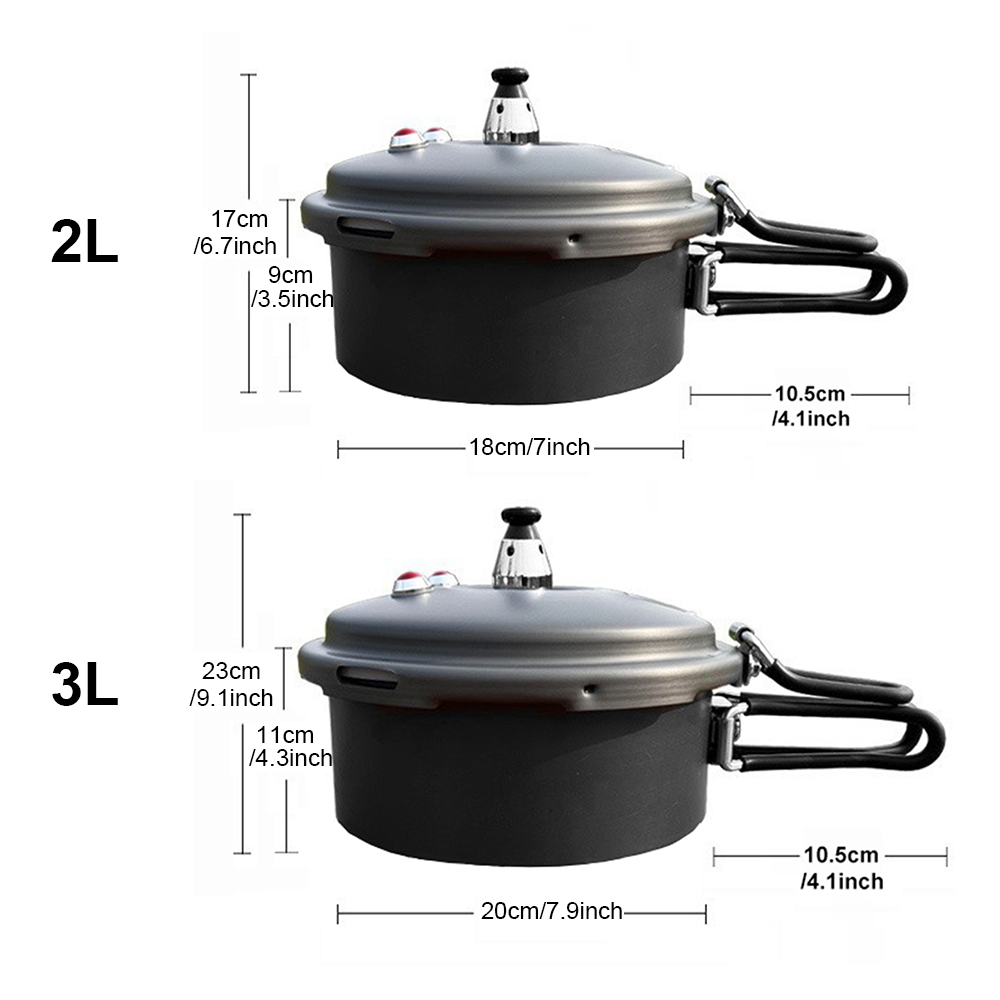 Olla a Presión Mini para Campi - Camping Cooking Pot reseña y precio