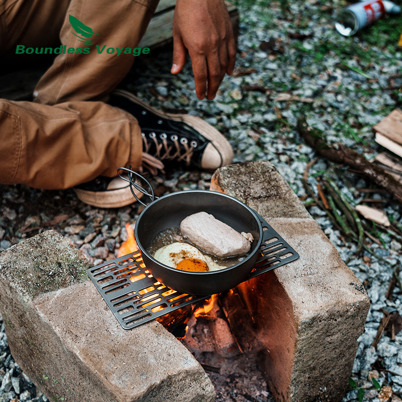 Placa para parrilla de barbaco - Camping Cooking Sets reseña y precio