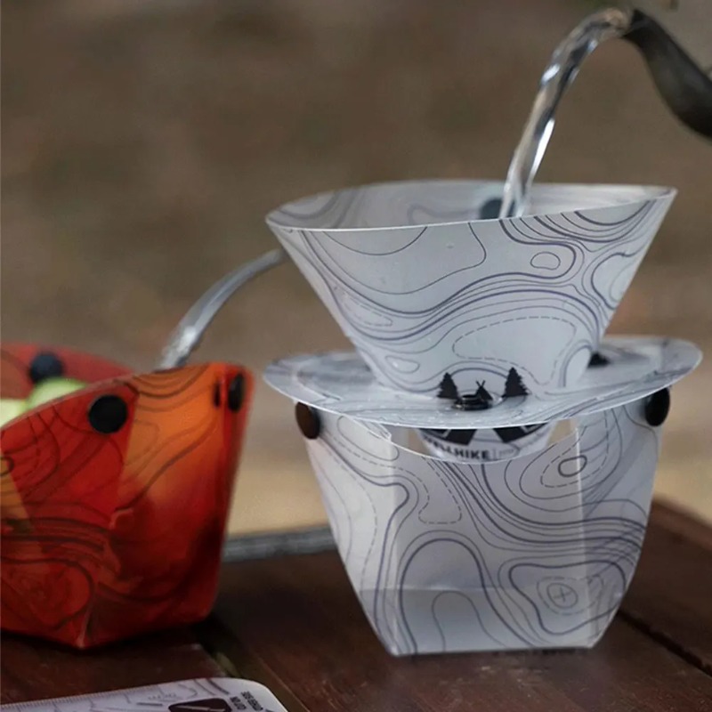 Vajilla plegable para acampar, - Camping Cooking Disc reseña y precio
